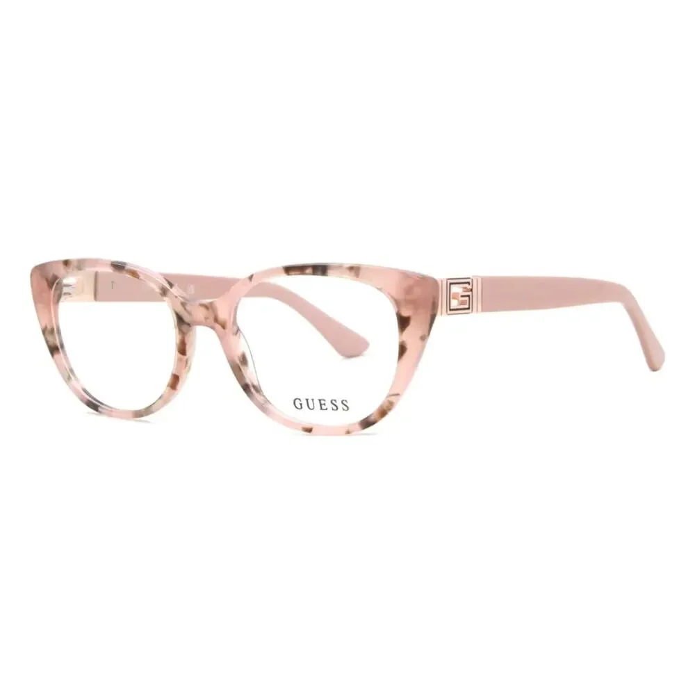 NEW Guess GU2908 074 pink tortoise shell Cat-eye glasses